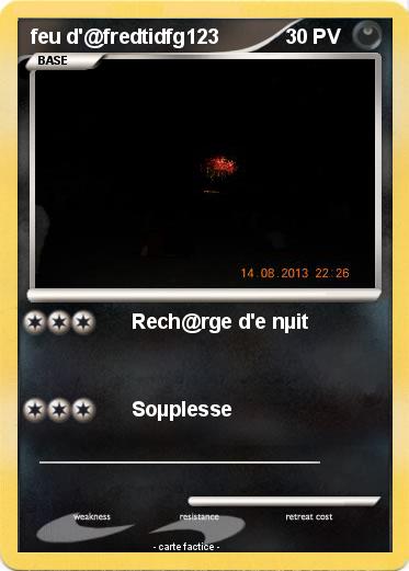 Pokemon feu d'@fredtidfg123