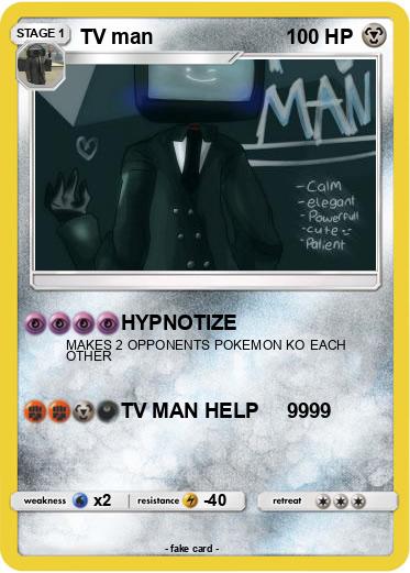 Pokemon TV man