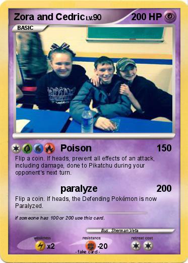 Pokemon Zora and Cedric