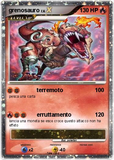 Pokemon grenosauro