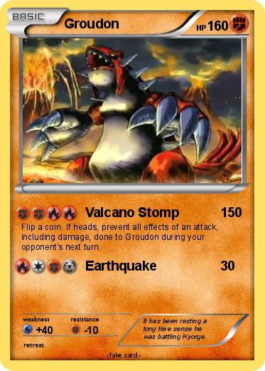 Pokemon Groudon