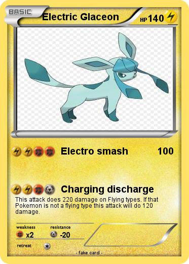 Pokemon Electric Glaceon