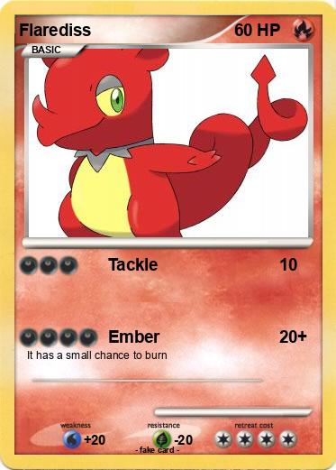 Pokemon Flarediss