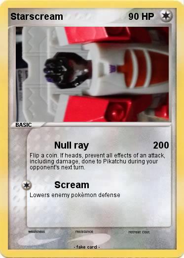 Pokemon Starscream