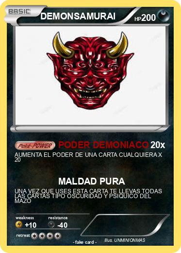 Pokemon DEMONSAMURAI