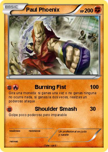 Pokemon Paul Phoenix