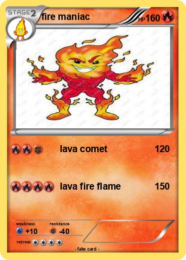 Pokemon fire maniac