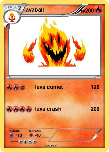 Pokemon lavaball