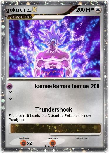 Pokemon goku ui