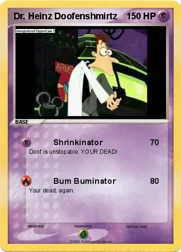 Pokemon Dr. Heinz Doofenshmirtz