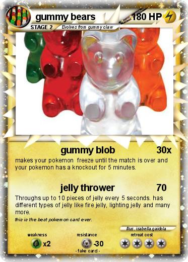 Pokemon gummy bears