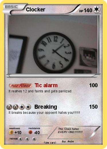 Pokemon Clocker