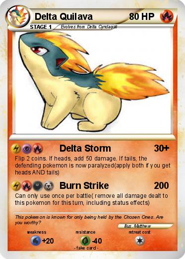 Pokemon Delta Quilava