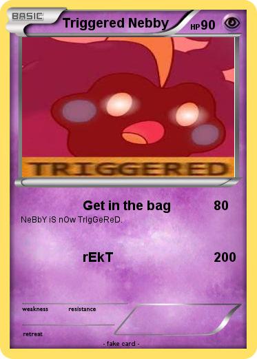 Pokemon Triggered Nebby