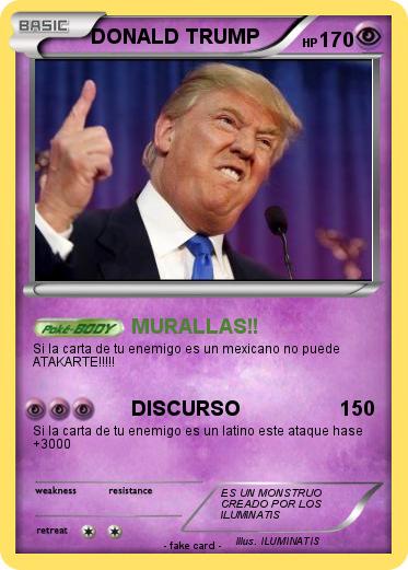 Pokemon DONALD TRUMP