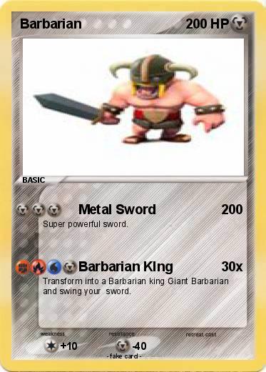 Pokemon Barbarian
