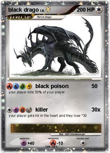 Pokemon black drago