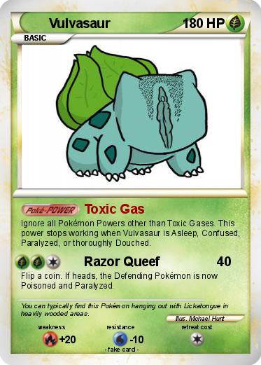 Pokemon Vulvasaur