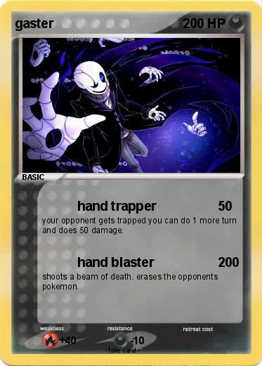 Pokemon gaster