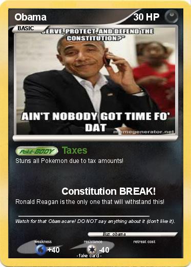 Pokemon Obama