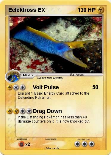 Pokemon Eelektross EX