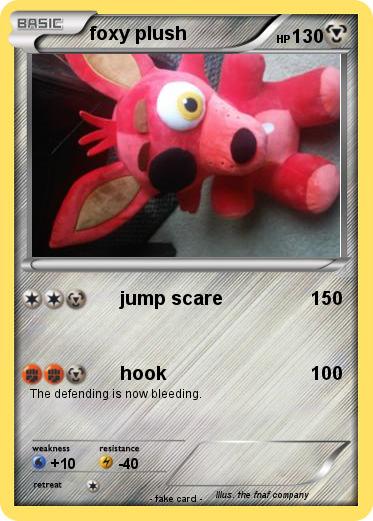 Pokemon foxy plush
