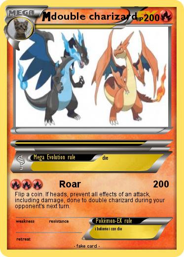 Pokemon double charizard