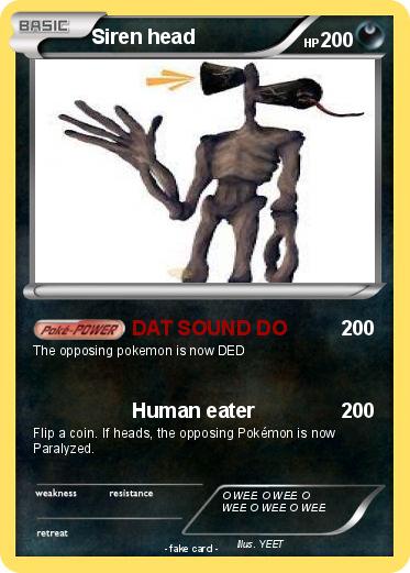 Pokemon Siren head