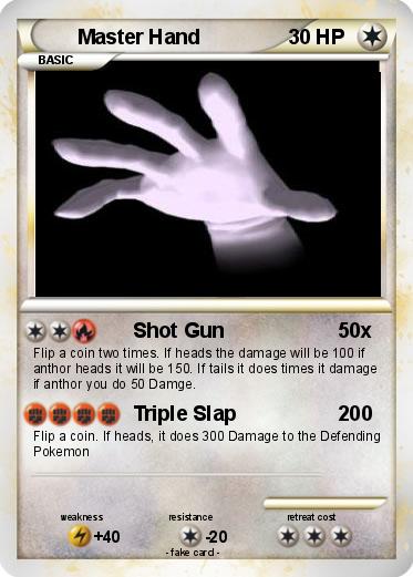 Pokemon Master Hand