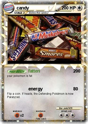 Pokemon candy