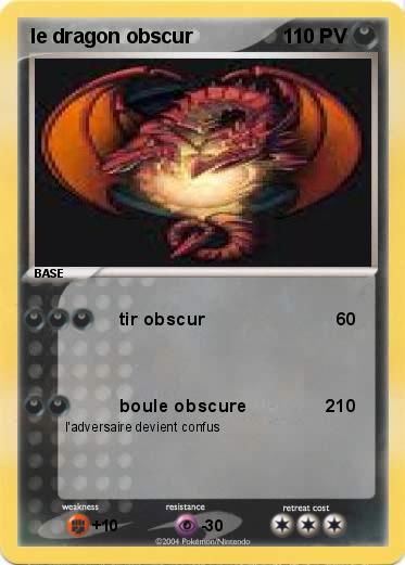 Pokemon le dragon obscur