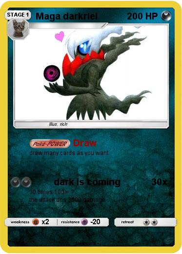 Pokemon Maga darkriel