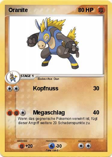 Pokemon Oranite
