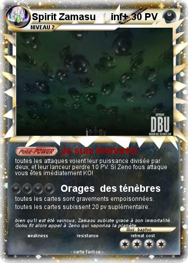 Pokemon Spirit Zamasu      inf+