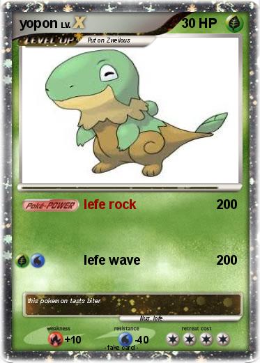Pokemon yopon