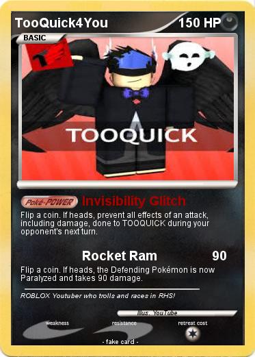 Pokemon TooQuick4You