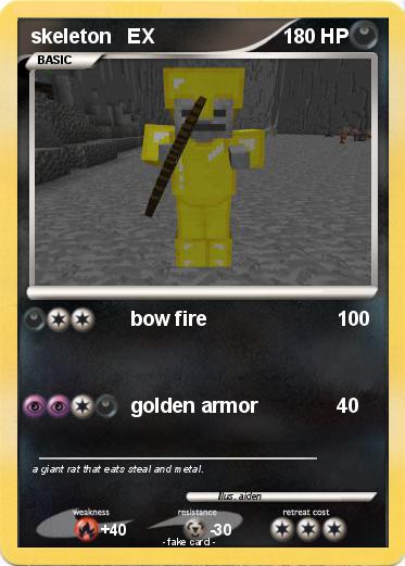 Pokemon skeleton   EX