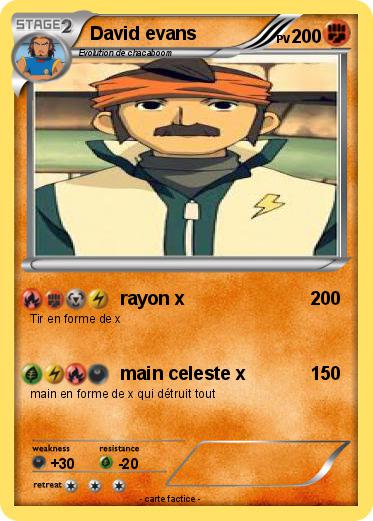 Pokemon David evans