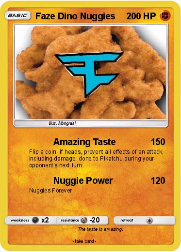 Pokemon Faze Dino Nuggies