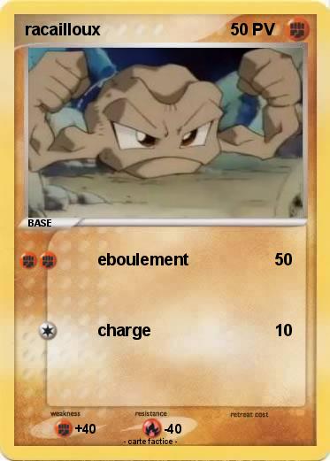 Pokemon racailloux
