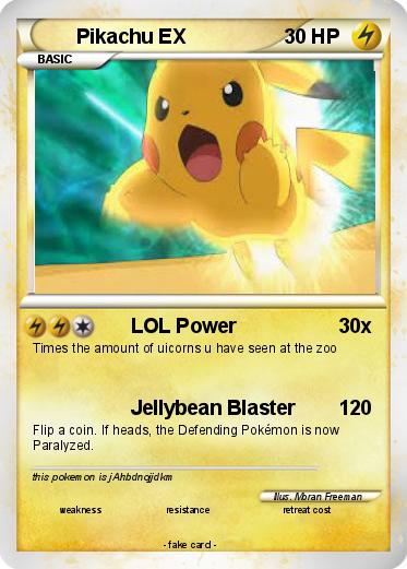 Pokemon Pikachu EX