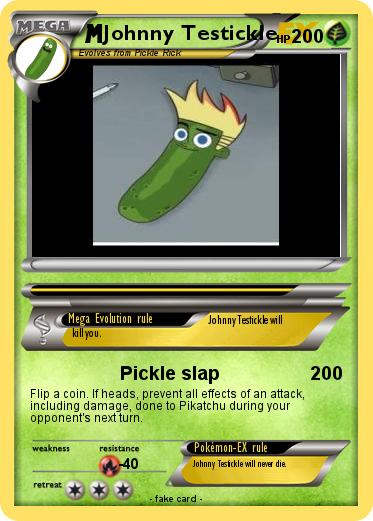 Pokemon Johnny Testickle