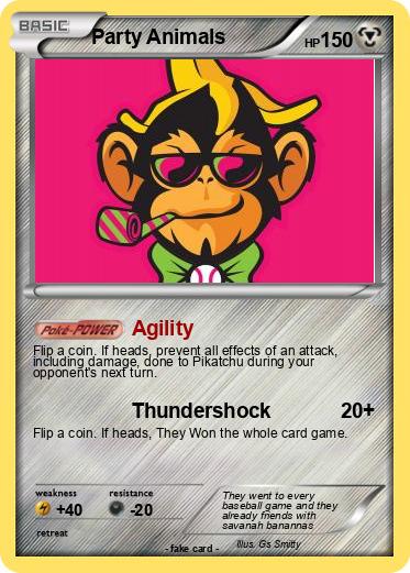 Pokemon Party Animals