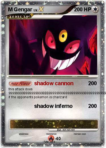 Pokemon M Gengar