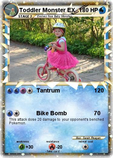 Pokemon Toddler Monster EX