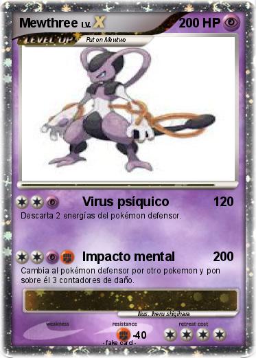 Pokemon Mewthree
