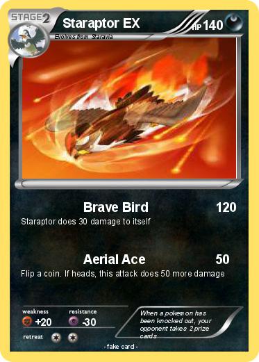 Pokemon Staraptor EX