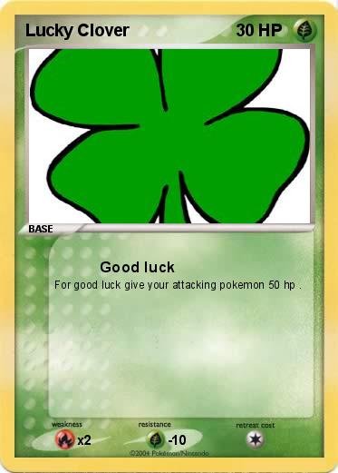 Pokemon Lucky Clover
