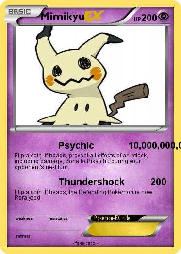 Pokemon Mimikyu