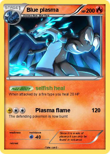 Pokemon Blue plasma
